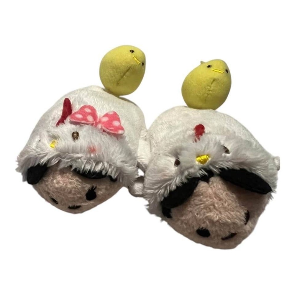 Mickey & Minnie – Tsum Tsum Mini – Chicken Costume 2017 Japan – Set of 2